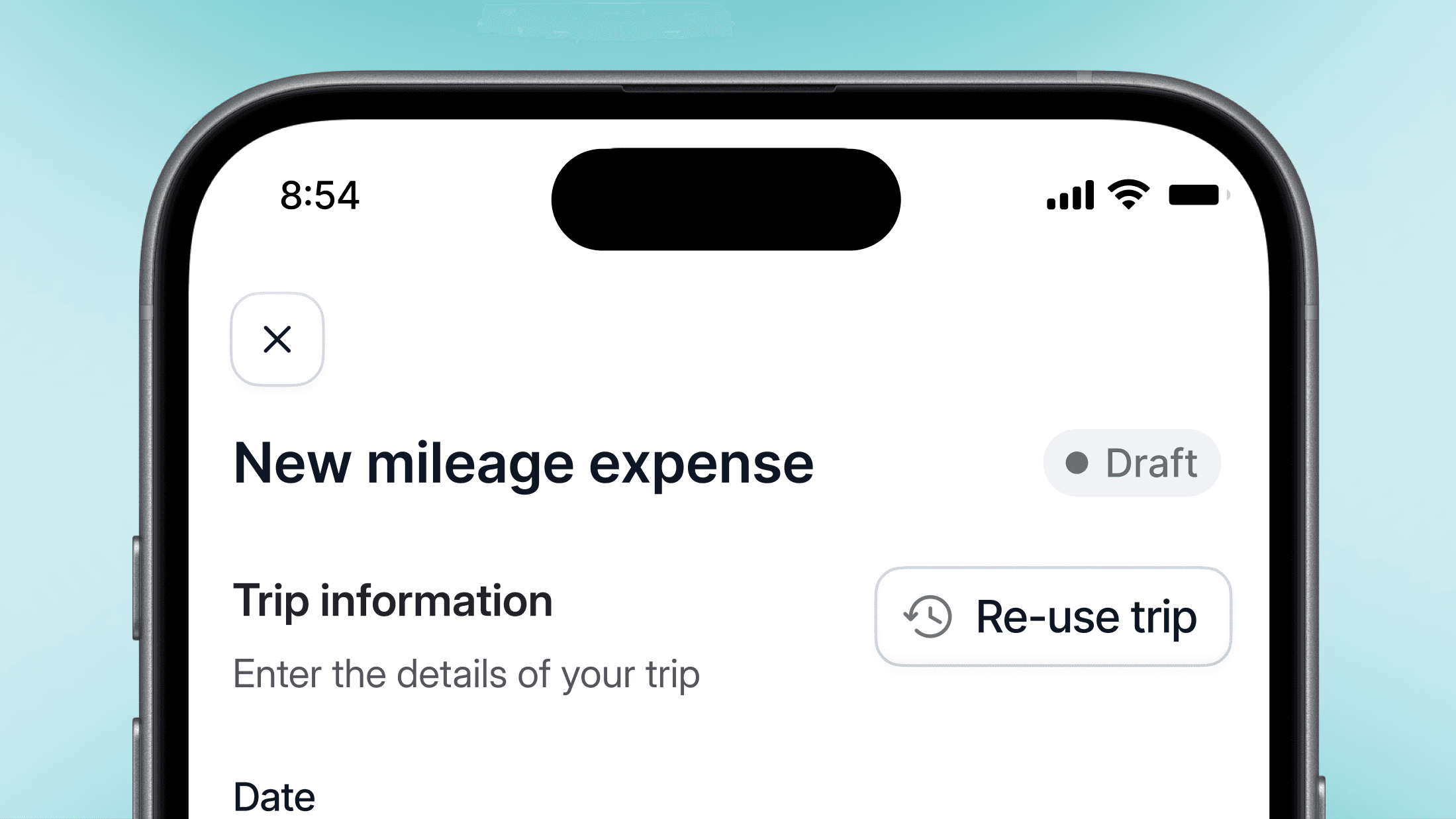Report multi-stop trips in one go